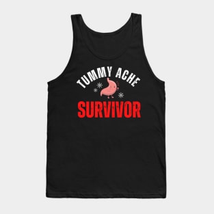 Funny Tummy Ache Survivor Tank Top